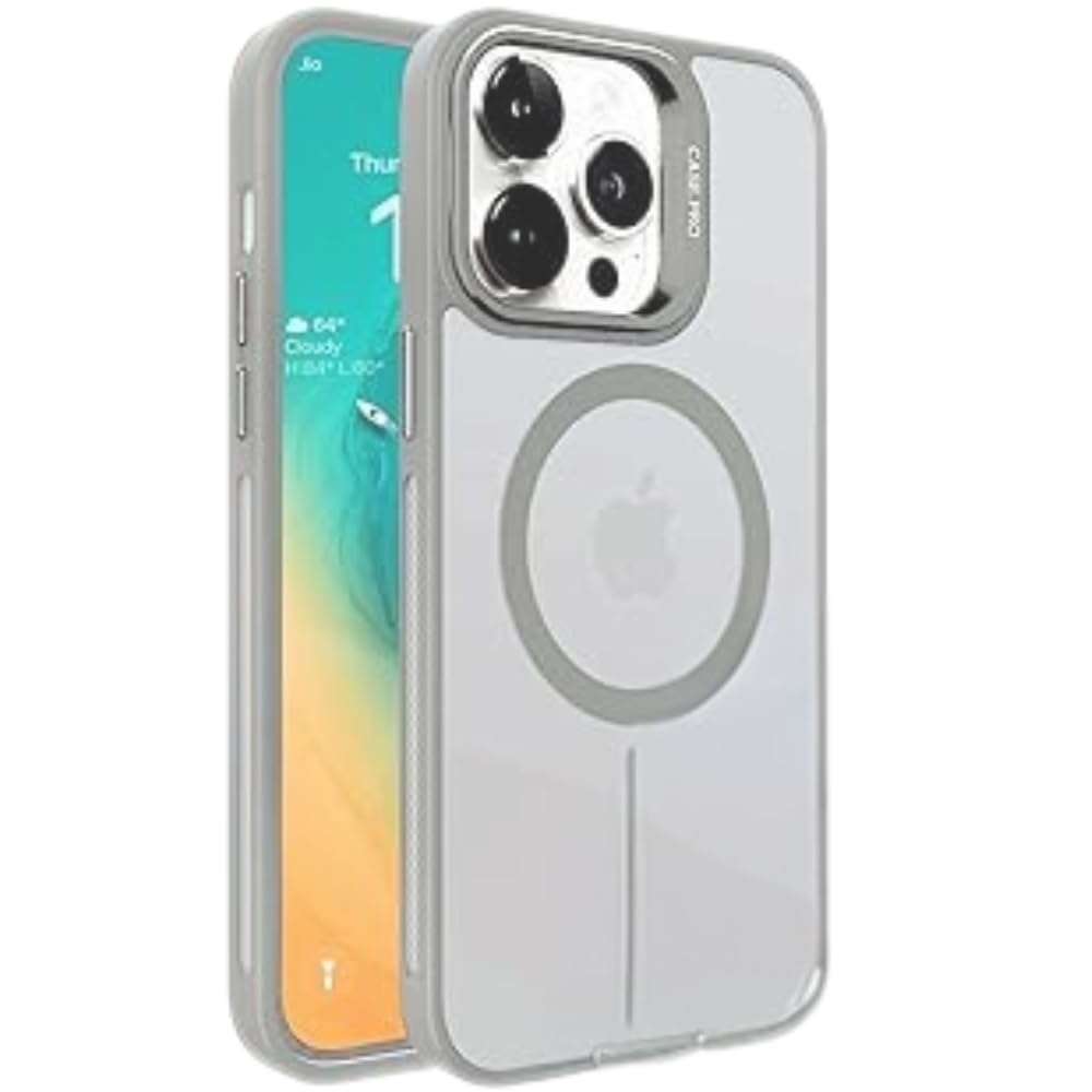VayaVox case for iPhone 13|14 Cover — Magnetic case Compatible with iphone13|14 Magsafe Compatible | Military Grade Protection | Slim Hard Back Soft Edge, Camera Protection- (Grey) (iPhone 13) (B0DC3CK5D2) Amazon Price History, Amazon Price Tracker