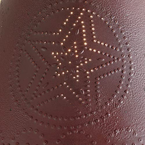 Park Designs Metal Star Shade - 10" - Red - Thumbnail 3