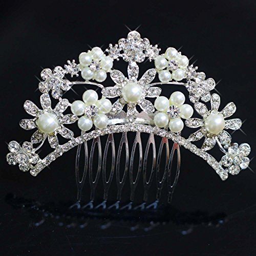 Aukmla Wedding Hair Combs for Women, Bridal Hair Accessories