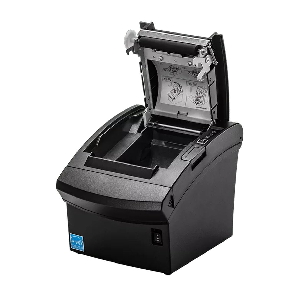 Bixolon SRP-350plusV 180 x 180 DPI Cablato Termica diretta Stampante POS (TT 180 DPI AUTO CUTTER 400MM/S - 80/58MM VI USB+ETHERNET BLACK)