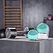 FOREO LUNA mini 2 Ultra-hygienic Facial Cleansing Brush, All Skin Types, Face Massager for Clean & Healthy Face Care, Extra Absorption of Facial Skin Care Products Waterproof, Mint