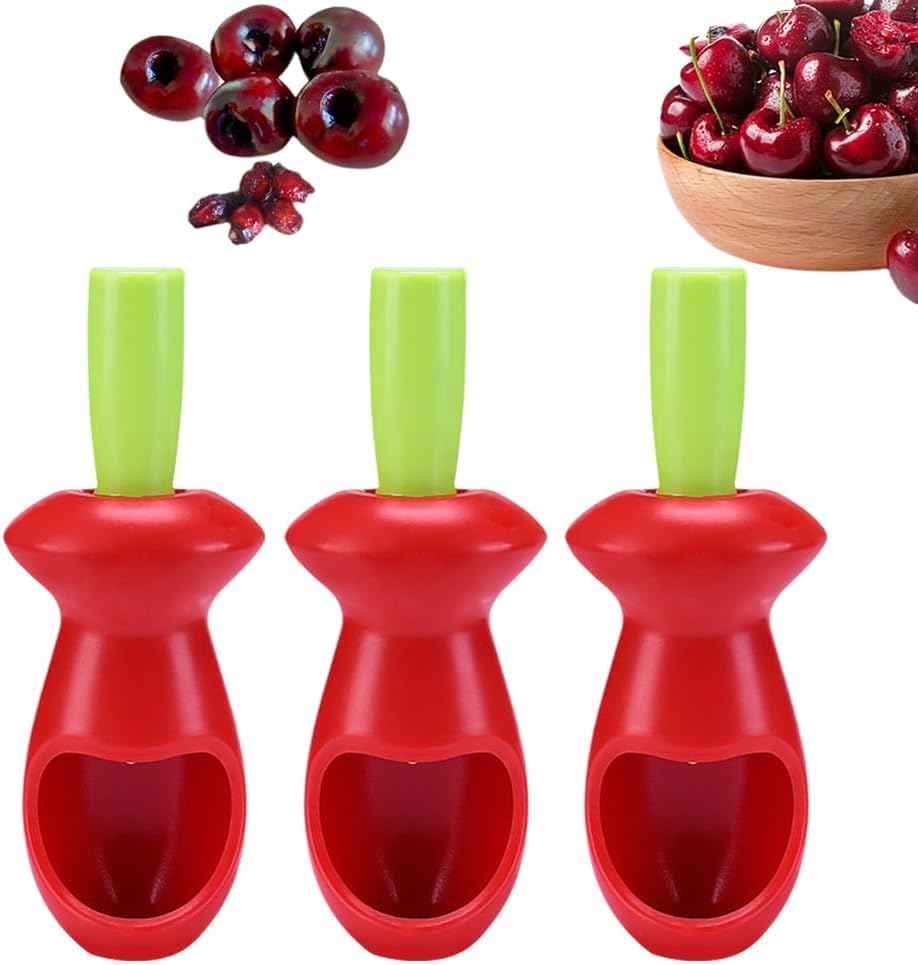 Deshuesador de cerezas, dispositivo creativo para deshuesar, deshuesador portátil de frutas y verduras, mini dispositivo para deshuesar, dispositivo de cocina simple