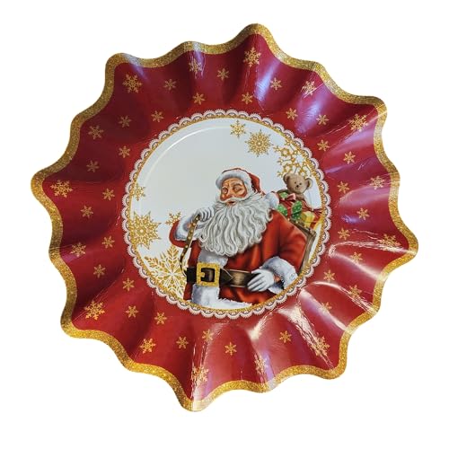 schenken-24 Weihnachten/Teller / 4er...