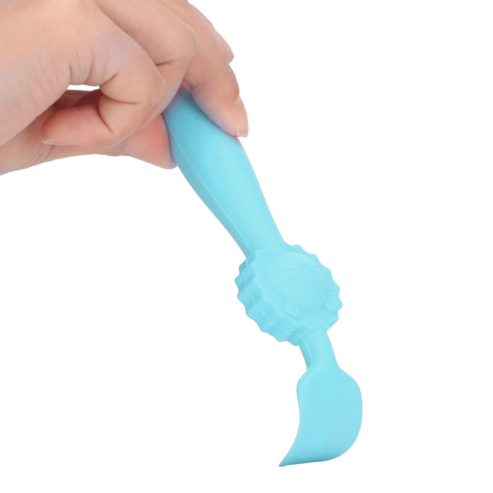 Diaper Cream Spatula, Silicone Baby Butt Paste Applicator with Suction Cup Design, Bum Brush for Babies (Blue)