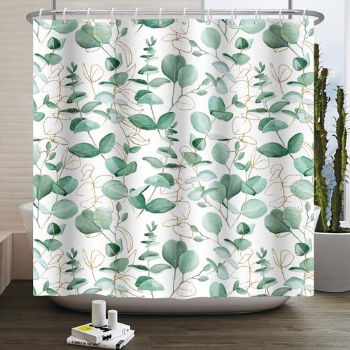 ASDCXZ Leaves Shower Curtain 180x200 cm - Image 2