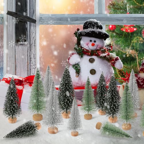 Mini alberi di Natale artificiali per albero di Natale con