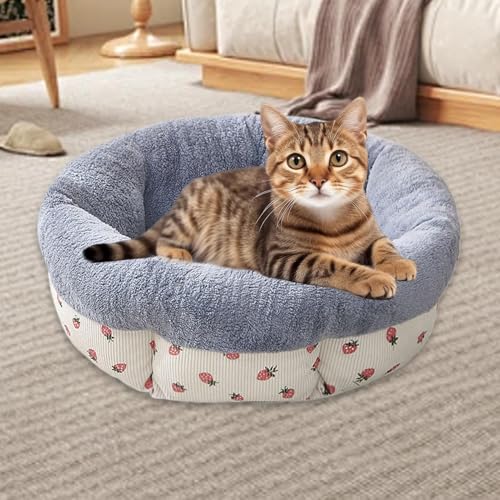 Coussin chat lavable en machine avec base antidérapante pour toutes saisons - 5