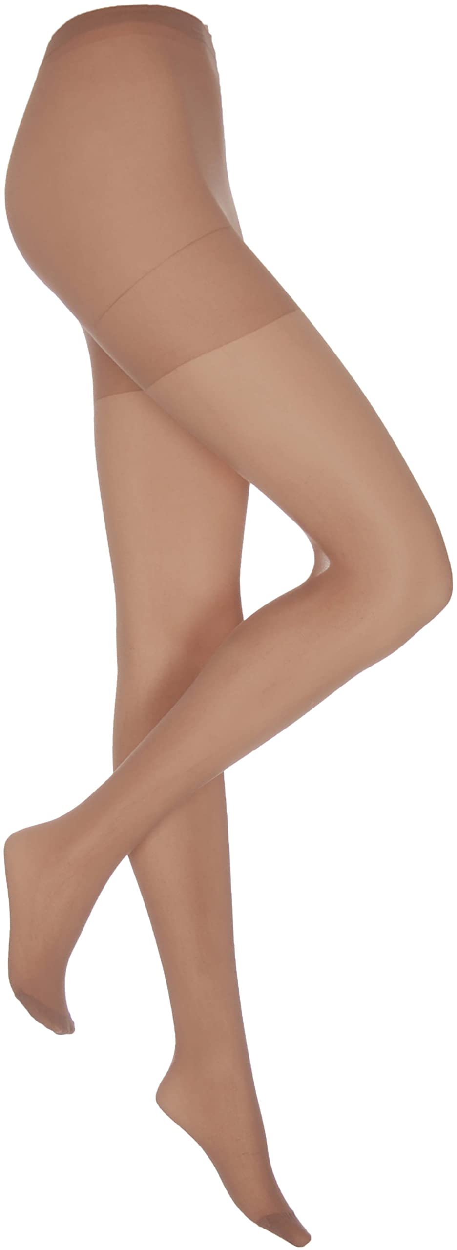 Cosyfeet Women's Chiffon Extra Roomy Everyday Tights Petite Length 20 Denier - L