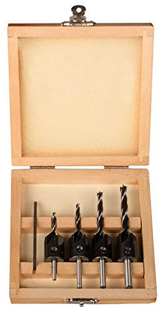 PROJAHN 33601 Shell Drill Countersink Set 5pcs