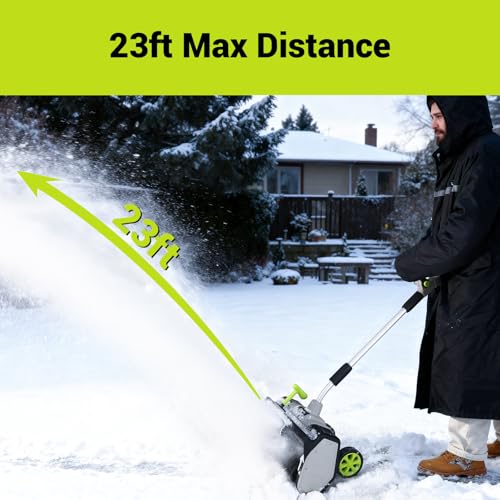 DEKOPRO 40V Lightweight Snow Blower