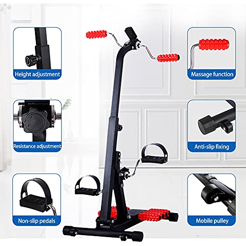 Pedal Exerciser con resistencia ajustable 85x55x39 cm miniatura 4