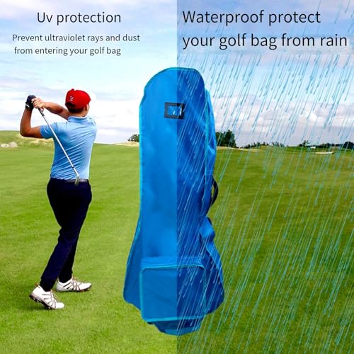 Funda para bolsas de golf impermeable con protección para bolsas de pie 4