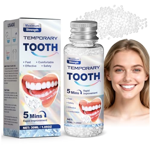 Tooth Repair KitMoldable Beads for Instant Teeth Fix & Confidence Boost (1 Count (Pack of 1))