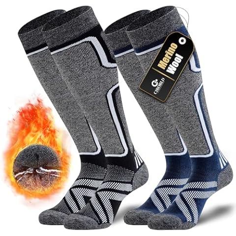 Cirorld Merino Wool Ski Socks for Winter Cover