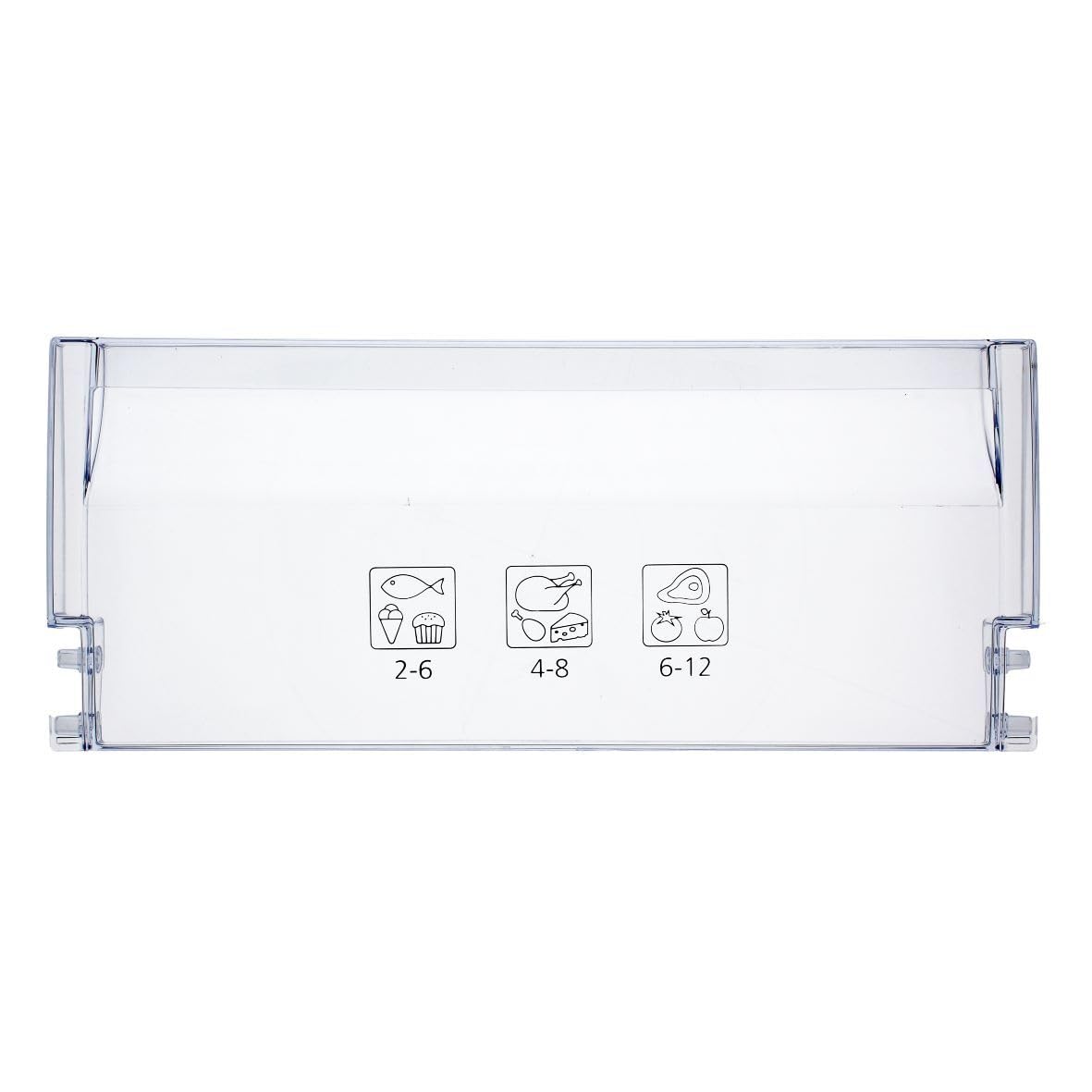 easyPART Kompatibel/Ersatz für Beko 4397311300 Gefrierfachklappe unten 445x185mm für Gefrierschrank KühlGefrierKombination