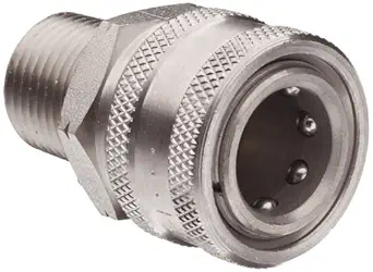 Dixon STMC4SS Stainless Steel 303 Hydraulic Quick-Connect Fitting, Coupler, 1/2