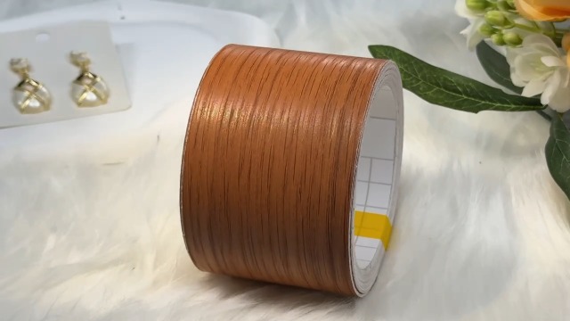 Image of GSCIT Club Red Oak Wallpaper, 2.4 inch X 15ft Self Adhesive Wood Grain Repair Tape Walnut Repair Patch for Tables, Chairs, Baseboards, Doors, Windows, Floors, Handicraft DIY.