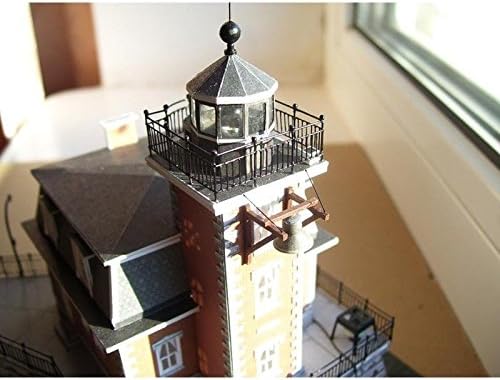 OREL Paper Model KIT Architecture Lighthouse Hudson-Athens USA 1874 1/150 139
