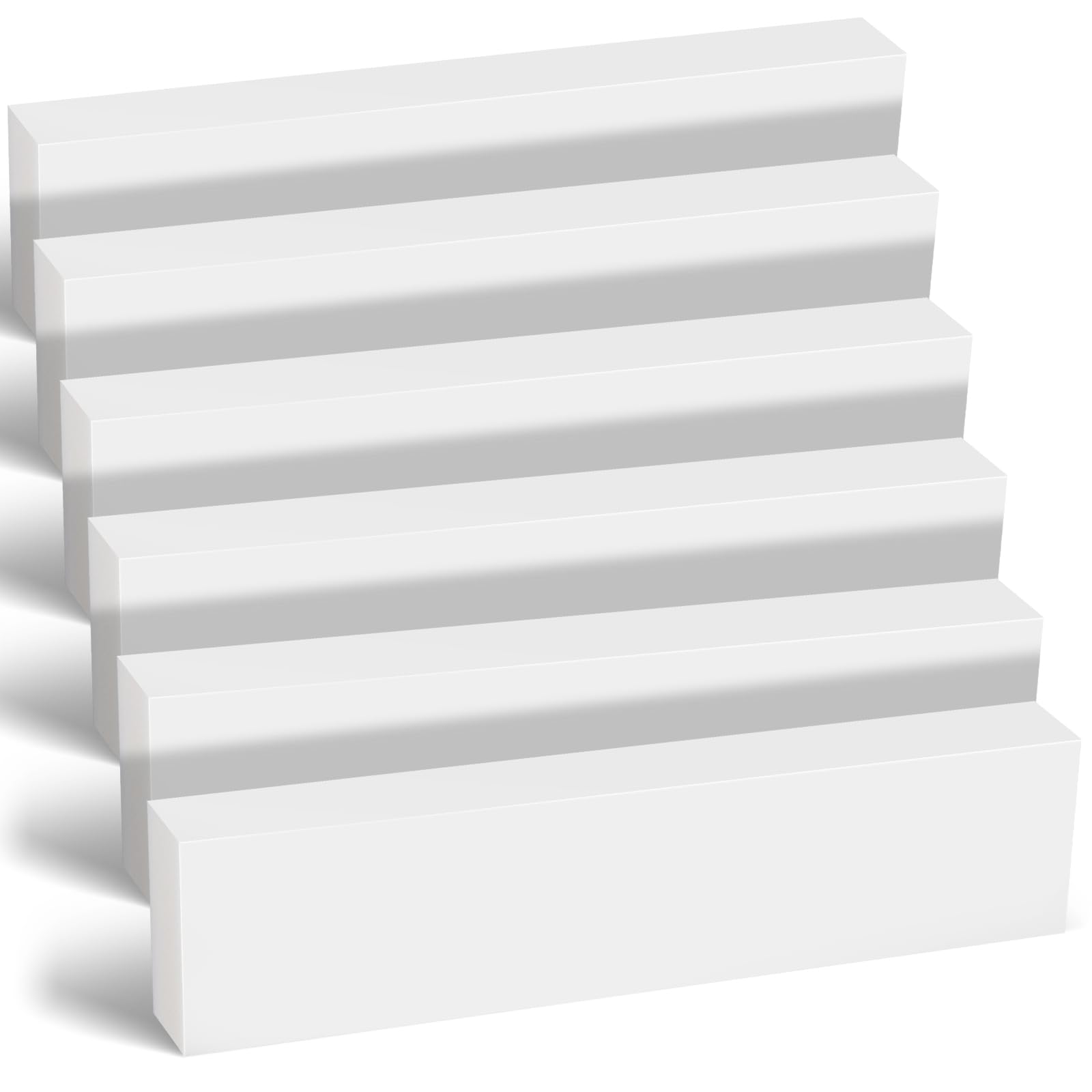 HDPE Plastic Blocks - 2" x 3" x 12" -12