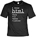 Produktbild T-Shirt - HTML - Lustiges Sprüche Shirt als Geschenk für Informatiker mit Humor
