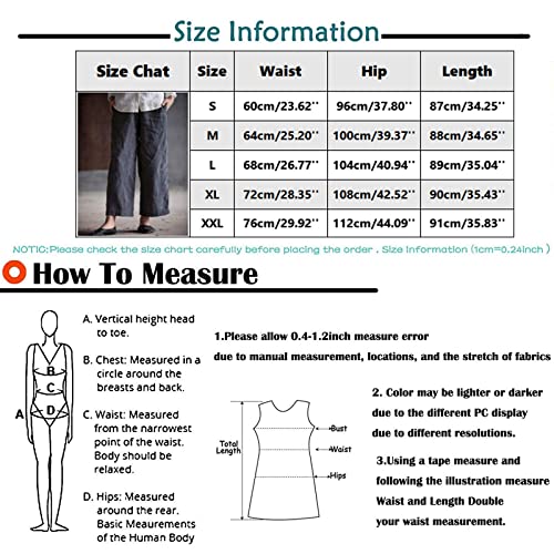 LULER Damesbroek met elastische taille, effen, retrozak, rechte pijpen, losse broek Alphaskin damesbroek - Afbeelding 6