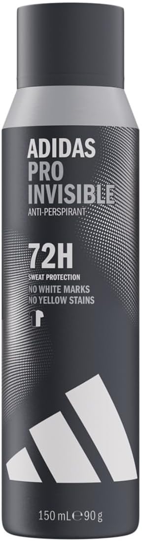 Adidas – Pro Invisible anti-perspirant spray, deodorant in spuitformaat 150 ml