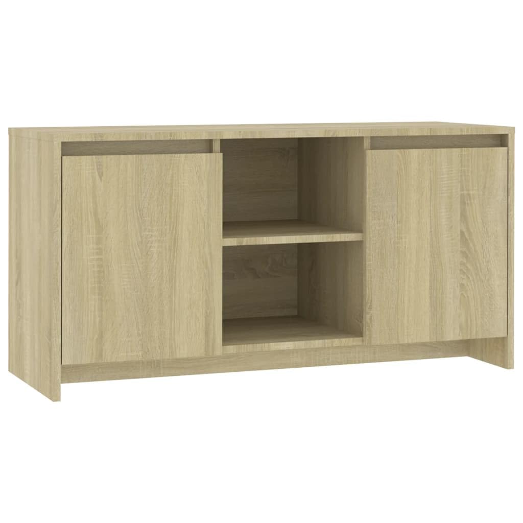 scaffale TV Sonoma Oak con scaffati regolabili up to 43 inches