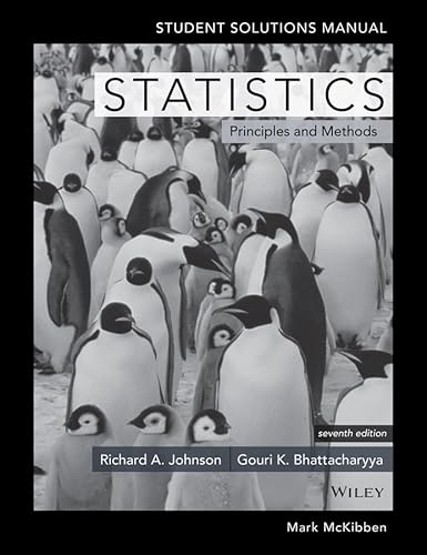 Statistics 7e Student Solutions Manual