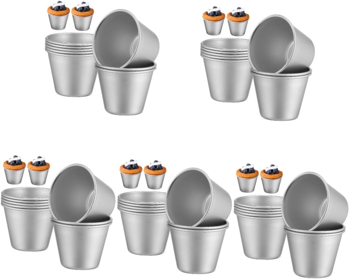 Ciieeo 40pcs Baking Cups Muffin Liners Muffin Cups Pudding Pudding Lids Cake Tins for Baking