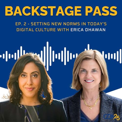 Page de couverture de Setting New Norms in Today's Digital Culture with Erica Dhawan
