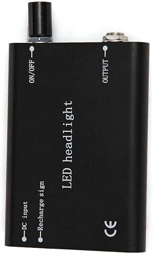 Miniatura 5 de Lolicute - Lámpara de cabeza portátil LED, lupas dentales para lupa binocular médica quirúrgica dental (negro)