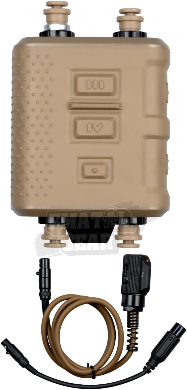 NRR 26dB Digital Tactical Headset V60 PTT | Pickup Noise Reduction Communication Hearing Protection Earmuffs (V60 PTT DE)