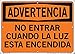 Vestil SI-W-69-C-AL-063-S DO NOT ENTER WHEN LIGHT IS ON/NO ENTRAR CUANDO LA LUZ ESTA ENCENDIDA Warning Sign, Aluminum, 0.063" Overall Size, 14.5" W x 10.5" H