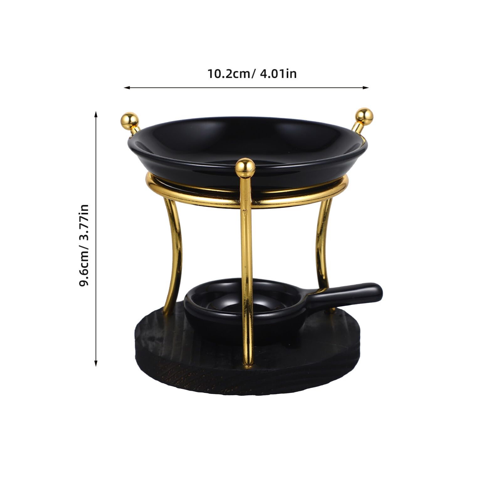 Alipis Ceramic Tealight Candle Holder Burner Incense Aroma Diffuser Furnace Home Decoration