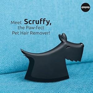 OTOTO NEW!! Scruffy Pet Hair Remover Gifts for Dog Lovers, Dog Accessories, Pet Hair Removal Tool, Dog Hair Remover, Dog Essentials, Dog Must Haves, Dog Mom Gifts for Women, Dog Dad Gifts (Black) OTOTO NEW!! Scruffy Pet Hair Remover Gifts for Dog Lovers, Dog Accessories, Pet Hair Removal Tool, Dog Hair Remover, Dog Essentials, Dog Must Haves, Dog Mom Gifts for Women, Dog Dad Gifts (Black)