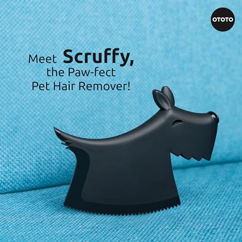 OTOTO NEW!! Scruffy Pet Hair Remover Gifts for Dog Lovers, Dog Accessories, Pet Hair Removal Tool, Dog Hair Remover, Dog Essentials, Dog Must Haves, Dog Mom Gifts for Women, Dog Dad Gifts (Black) OTOTO NEW!! Scruffy Pet Hair Remover Gifts for Dog Lovers, Dog Accessories, Pet Hair Removal Tool, Dog Hair Remover, Dog Essentials, Dog Must Haves, Dog Mom Gifts for Women, Dog Dad Gifts (Black)