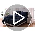 SLEEP ZONE Extra Deep Pocket Queen Sheet Set 4 Piece - Super Soft Brushed Microfiber Bedding Sheets Set Fits Deep Mattress Upto 21 inches (White, Queen)