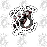 3 Pcs Oh Fuck, It’s So Tight Combat Action Tourniquet Sticker Gifts for Military Personnel, First Responders, Combat Medics, Tactical Gear Enthusiasts, Emergency Response Teams, Humor Fans – 3'x3'