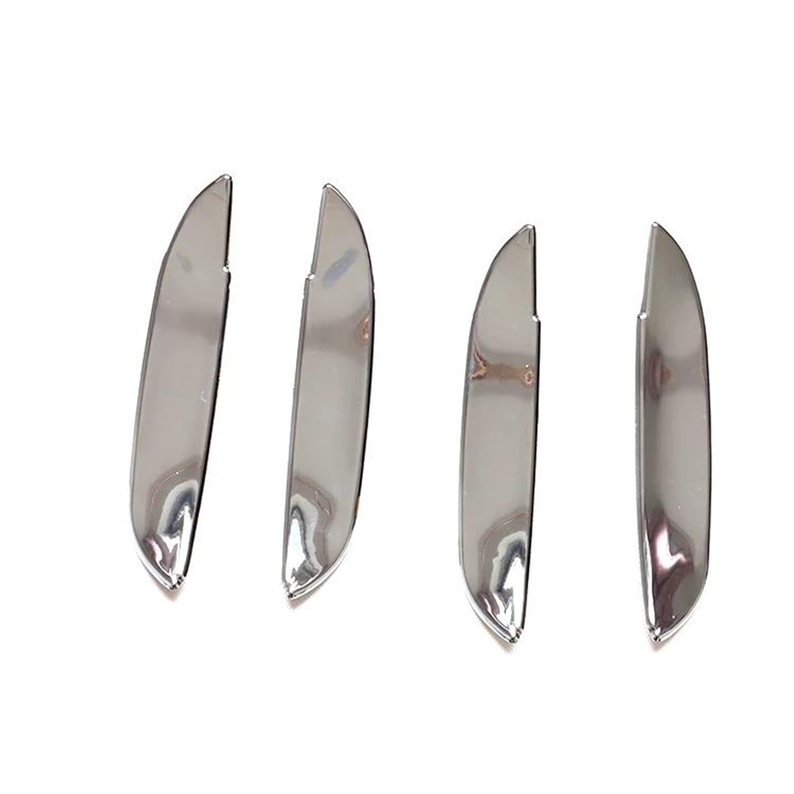 QIBBEI Door Handles for Fit for Jazz for MK3 2008-2013 Carbon Fiber Chrome Car Door Handle Cup Bowl Cover Styling Auto Accessories