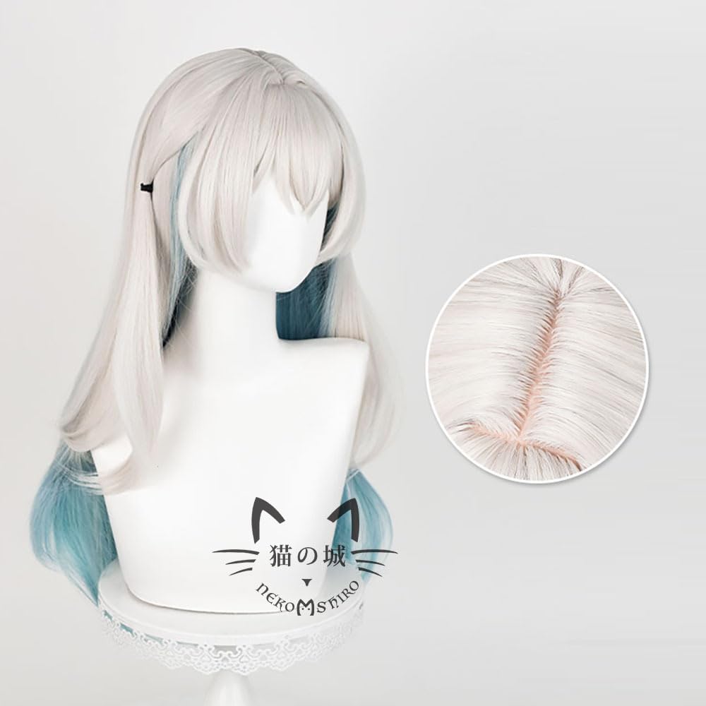 Amazon.co.jp: 猫の城 崩壊スターレイル ホタル コスプレウィッグ 耐熱