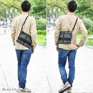 Amazon.co.jp: [ブリーフィング] サコッシュバッグ USA T-SACOCHE