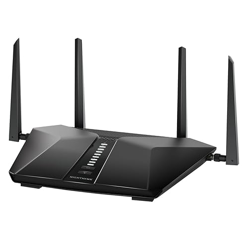 Netgear Nighthawk 5-Stream AX3600 Dual-Band WiFi 6 Router (up to 3.45Gbps) - RAX41 - WiFi 6, 3.5Gbps