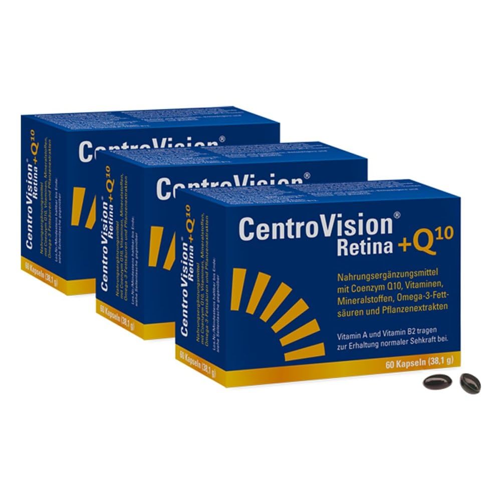 Centrovision Retina+Q10 Kapseln 180 stk