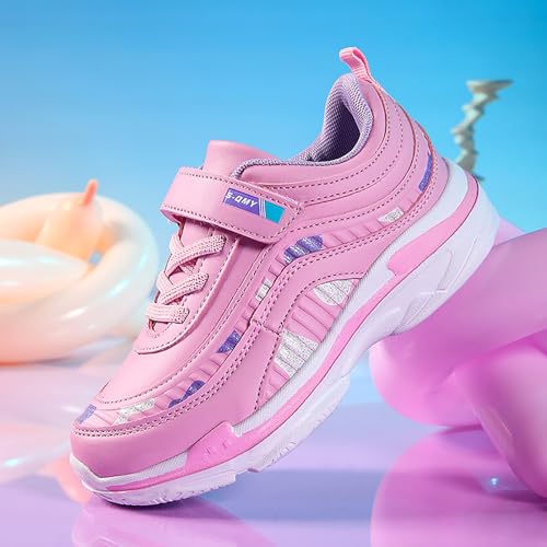 IWIHMIV Kids Tennis Shoes Toddler Boy Sneakers Girls Shoes Kids Tennis Non Slip Athletic Running Walking Lightweight Sneakers2