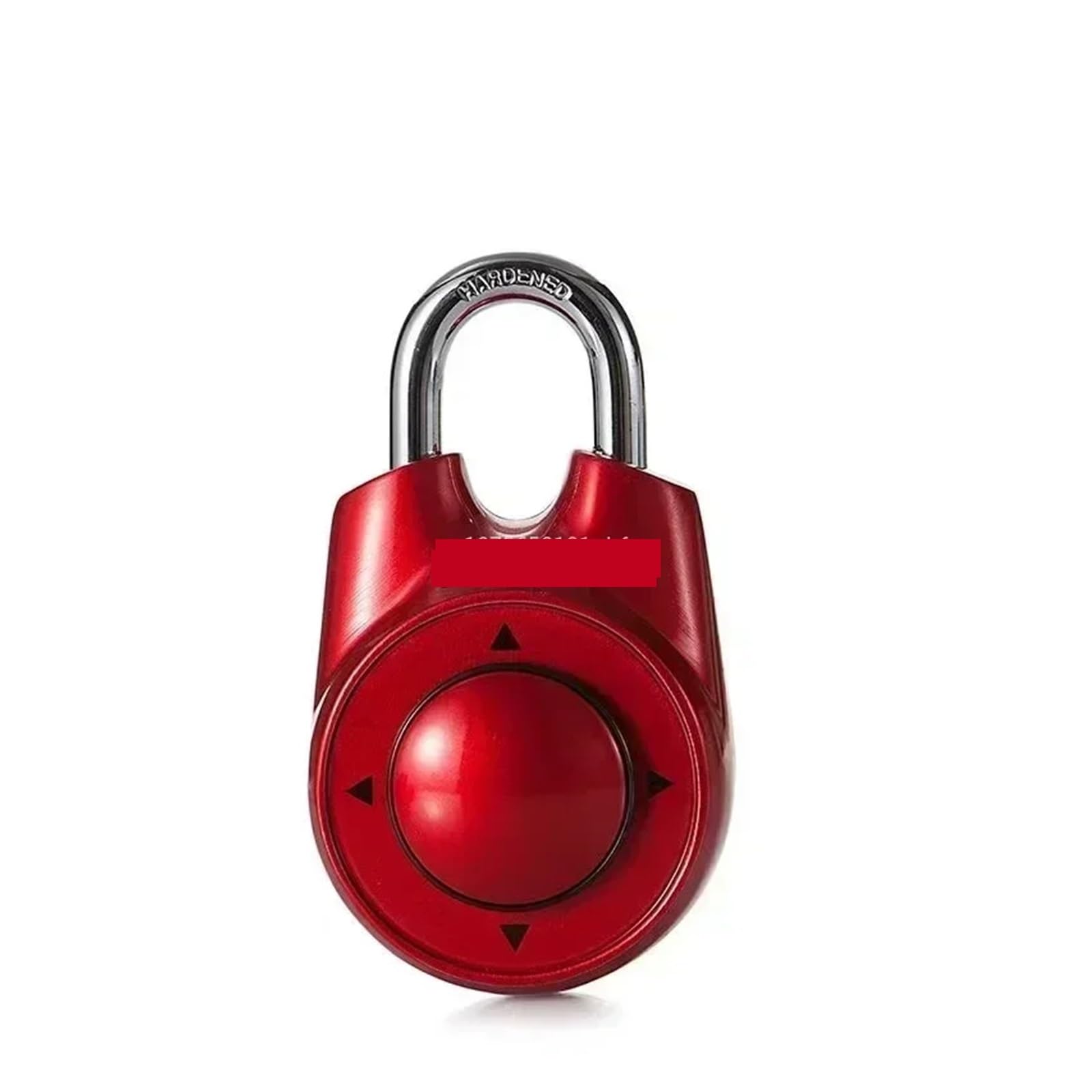 VEKELETE Portable Padlock Escape Room Gym School Club Cabinet Lock Combination Code Directional Keyless Door Lock(RED)