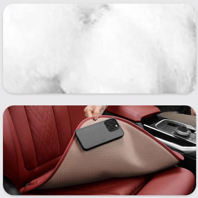 Miniatura 5 de Cojín de asiento de coche para Alfa Romeo Spider Convertible 1966-2024, alivio del dolor de ciática y espalda, esenciales para viajes por carretera