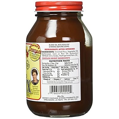 SAVOIE'S Old Fashioned Dark Roux 32oz