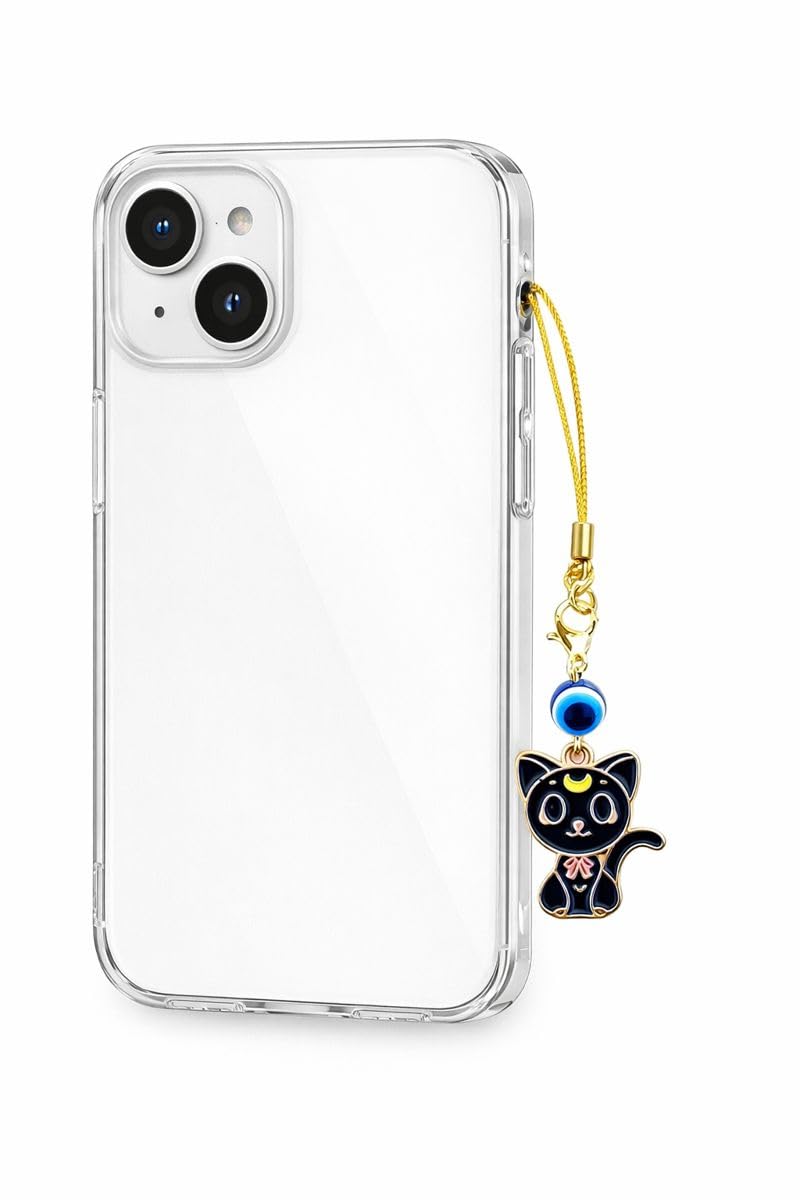 Glass Evil Eye & Black Cat Phone Accessories - Case, Keychain, USB, Wallet Charms