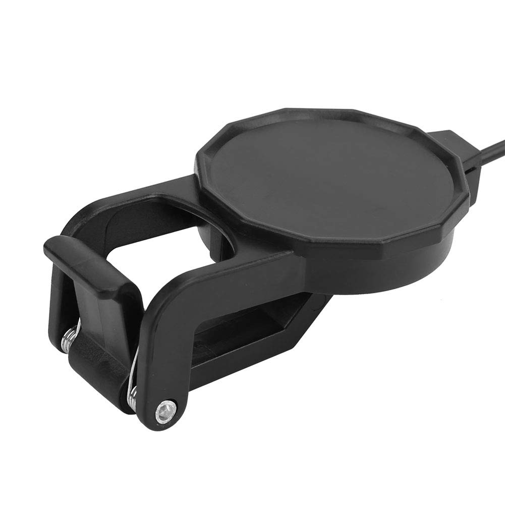Alomejor Clip On mikrofon piezo pickup, 6,35 mm audio-piezo-stykowy odbiornik dźwięku do gitary akustycznej, skrzypiec