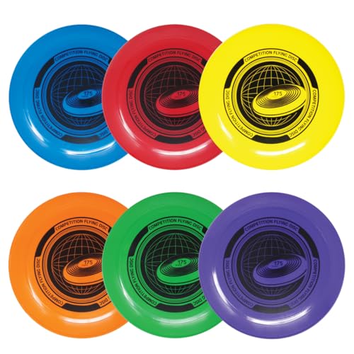 Great Lakes Sports Set of 6 Competition Discs - 175g